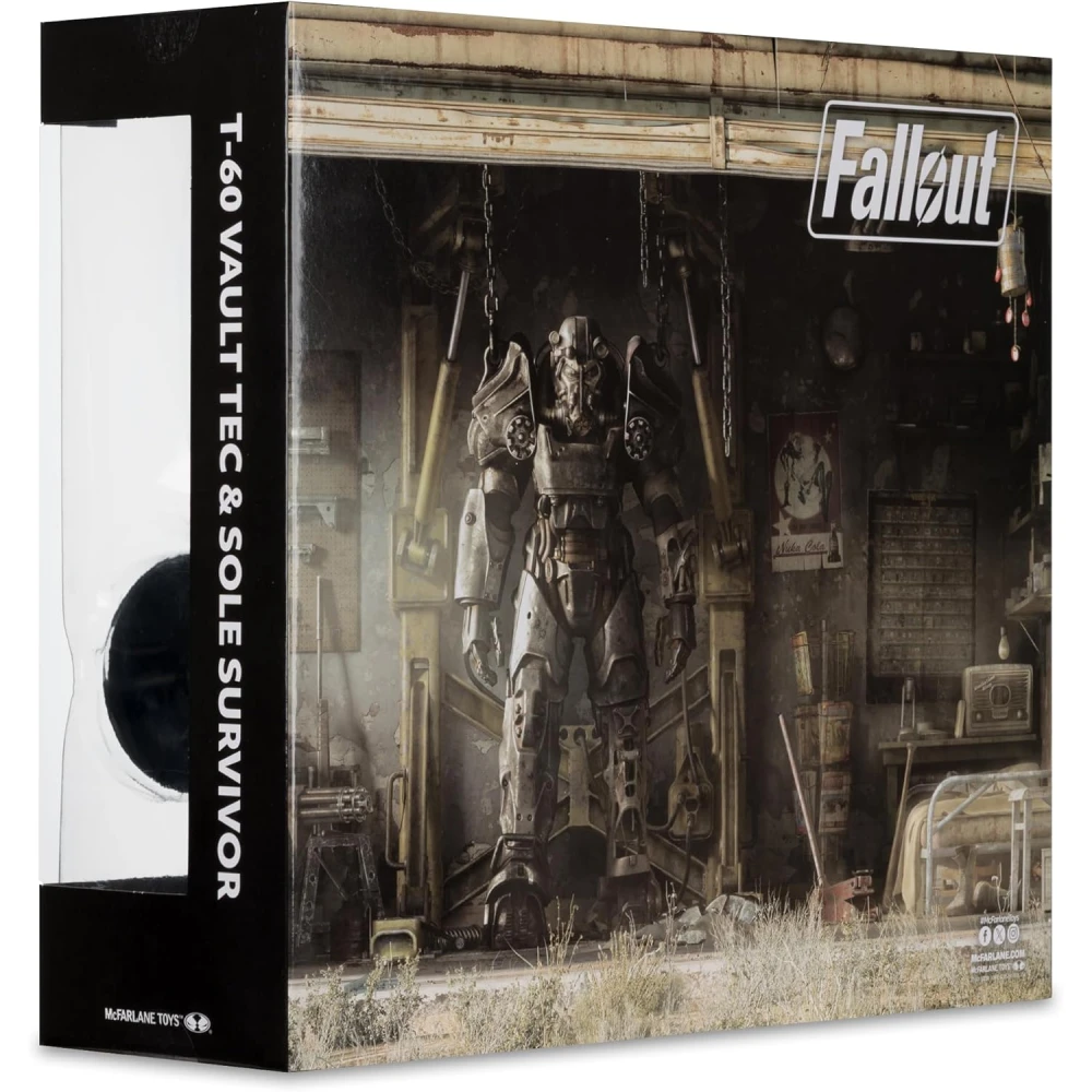 Figurky McFarlane Toys Fallout 4 - T-60 Vault Tec & Sole Survivor