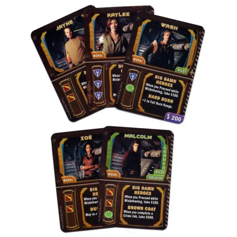 Firefly: Big Damn Heroes Card Set
