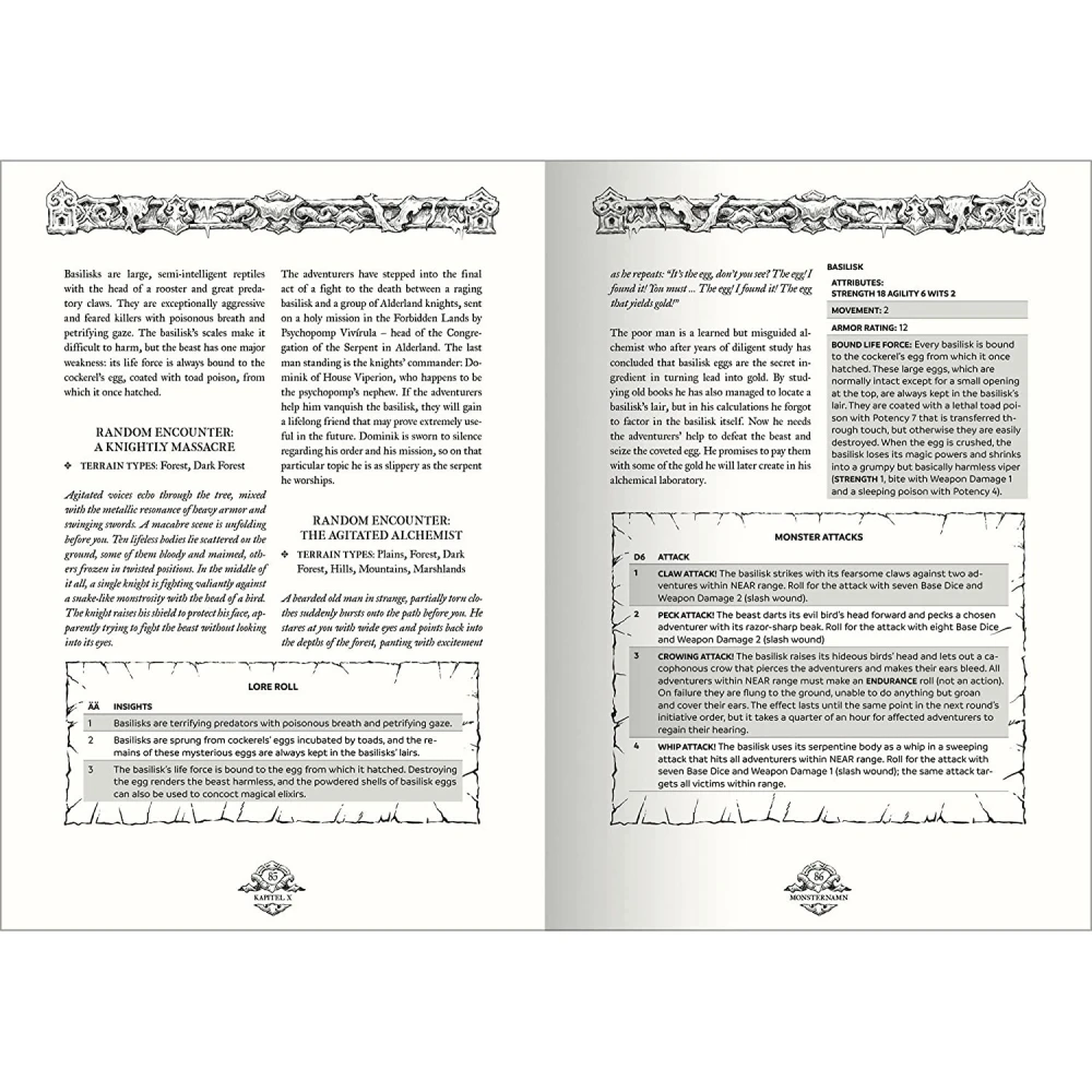 Forbidden Lands - Book of Beasts
