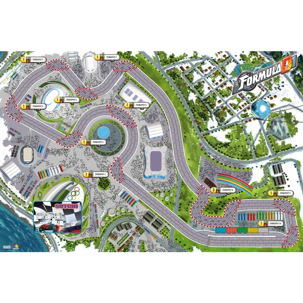 Formula D Circuits 5: New Jersey & Sochi