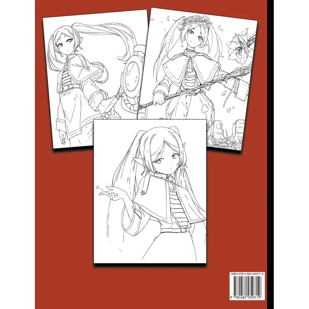 Frieren Beyond Journey's End Coloring book