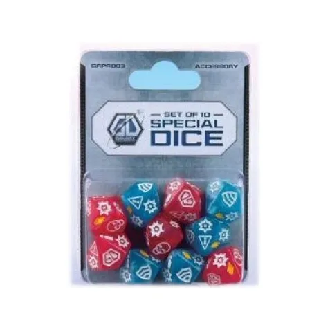 Galaxy Defenders: Set of 10 Special Dice