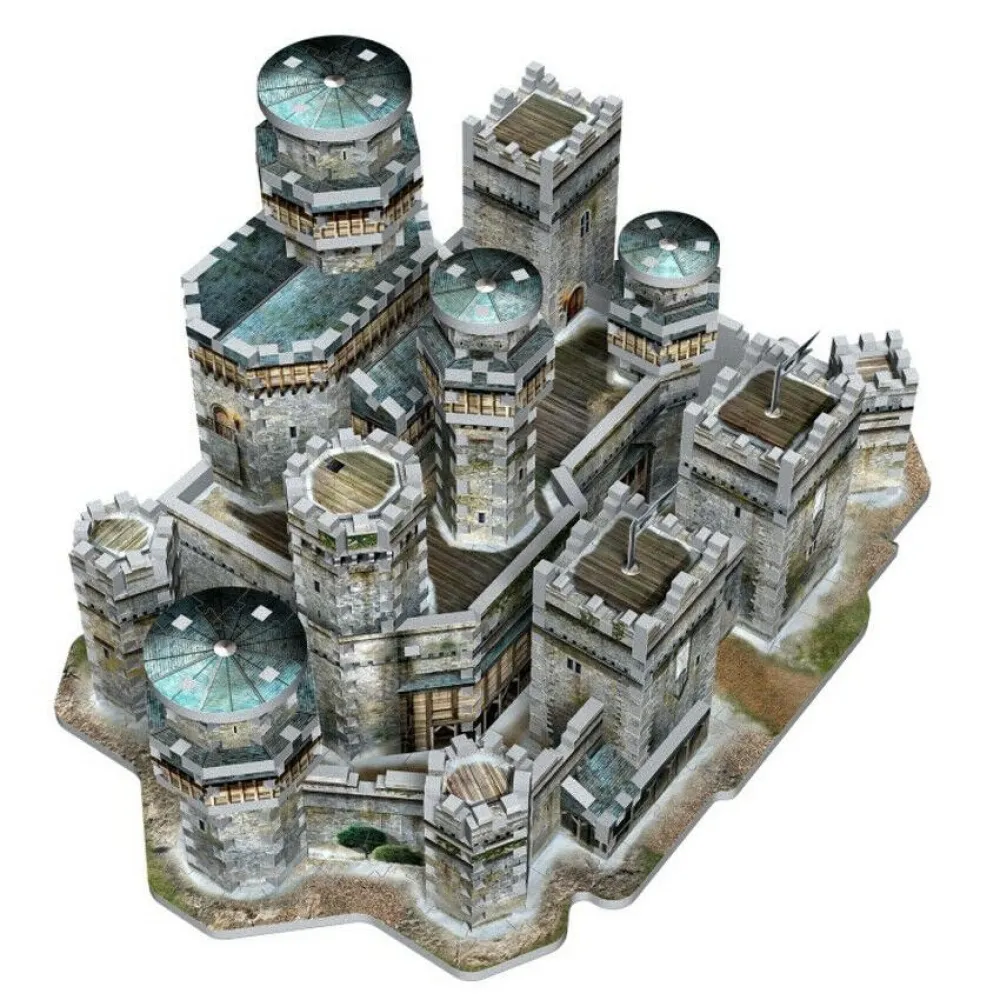 Game of Thrones 3D-Puzzle: Winterfell, 910 Teile
