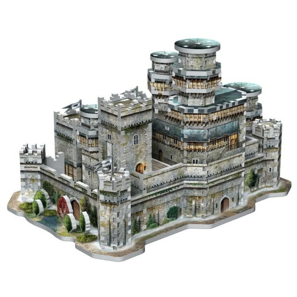 Game of Thrones 3D-Puzzle: Winterfell, 910 Teile