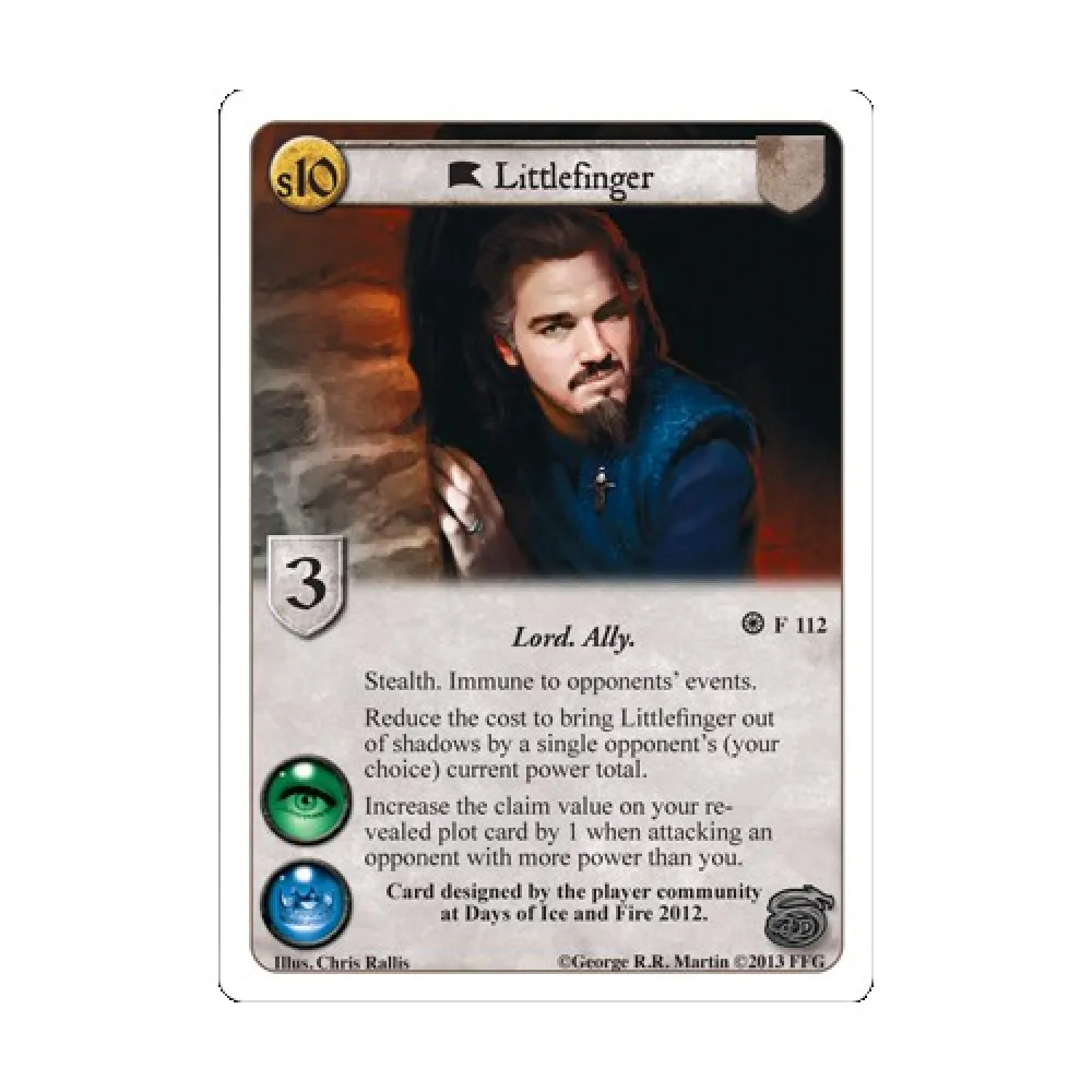 A Game of Thrones LCG: A Hidden Agenda