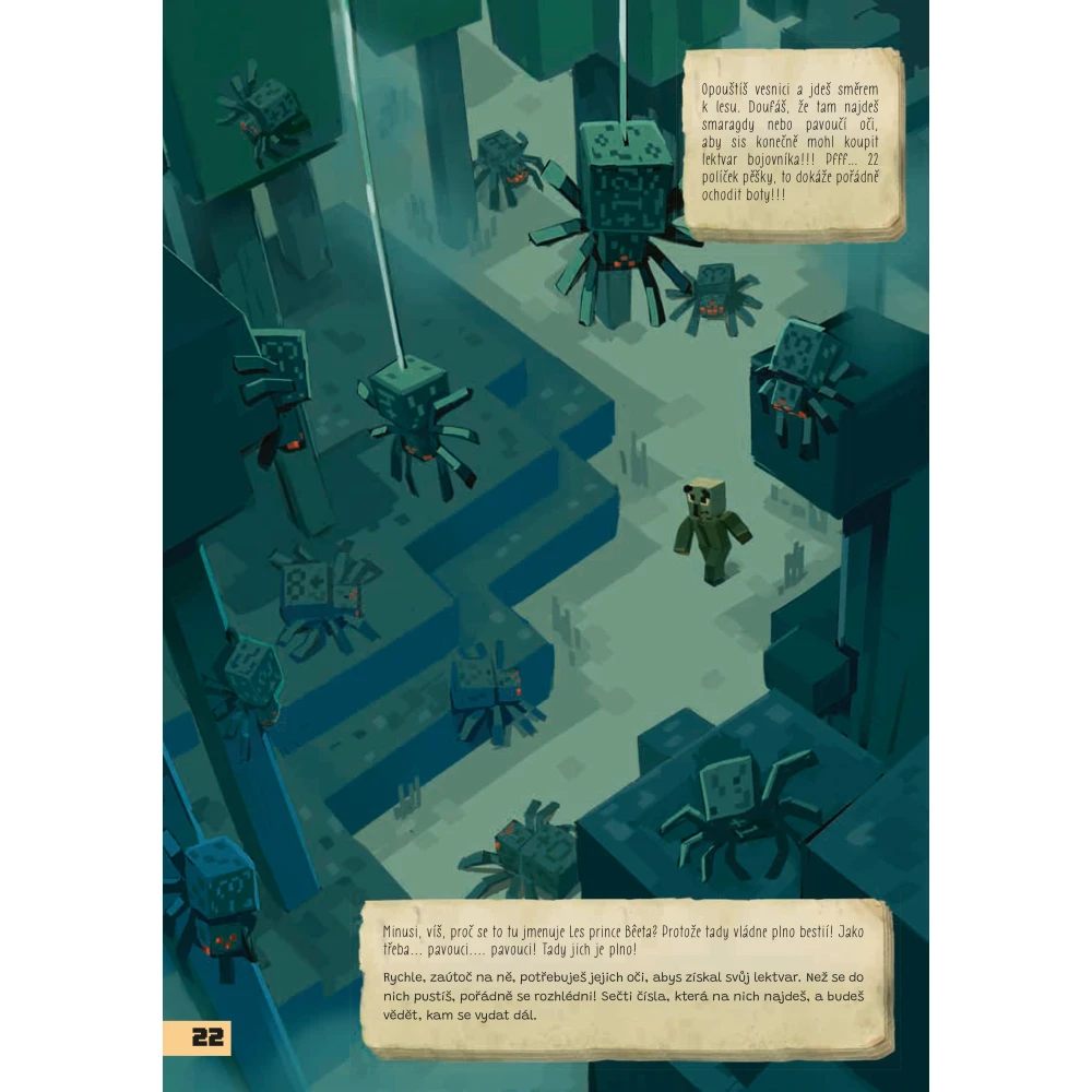 Gamebook: Deník malého Minecrafťáka