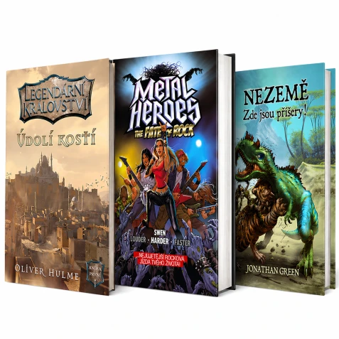 Gamebooky pre expertov: Náročná sada 3 kníh