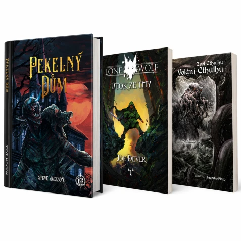 Gamebooky pre začiatočníkov: Štartovacia sada 3 kníh