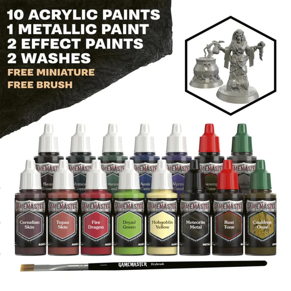GameMaster: Wilderness Adventures - Role-playing Paint Set