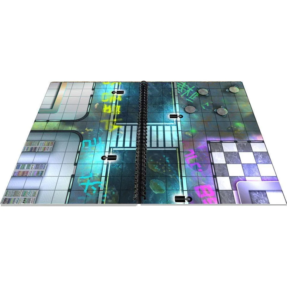 Giant Book Of CyberPunk Battle Mats