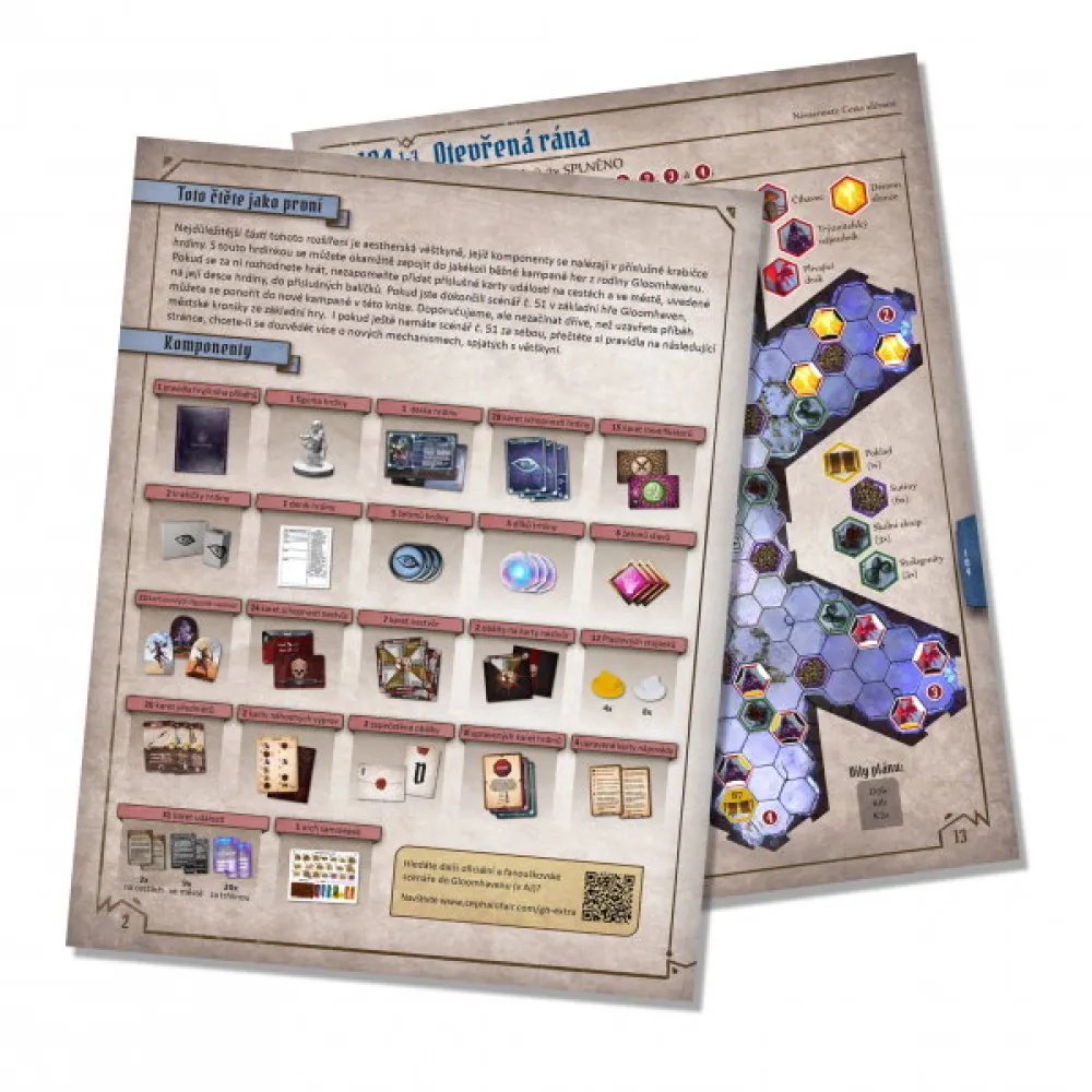 Gloomhaven: Zapomenuté kruhy (česky)