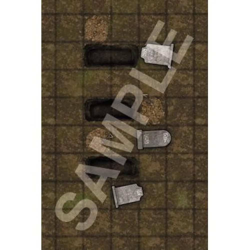 Mapy pro rpg: Hřbitov