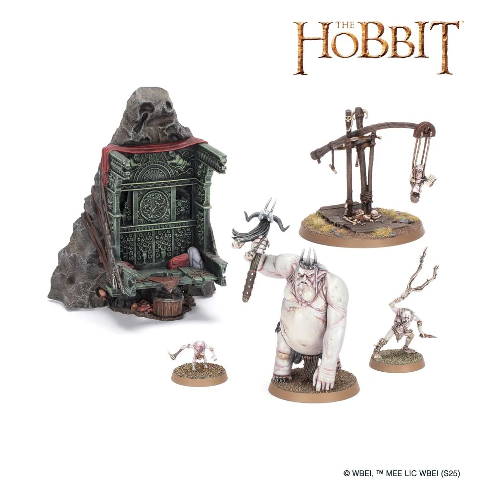 Hobbit Strategy Battle Game: Goblin King and Retinue