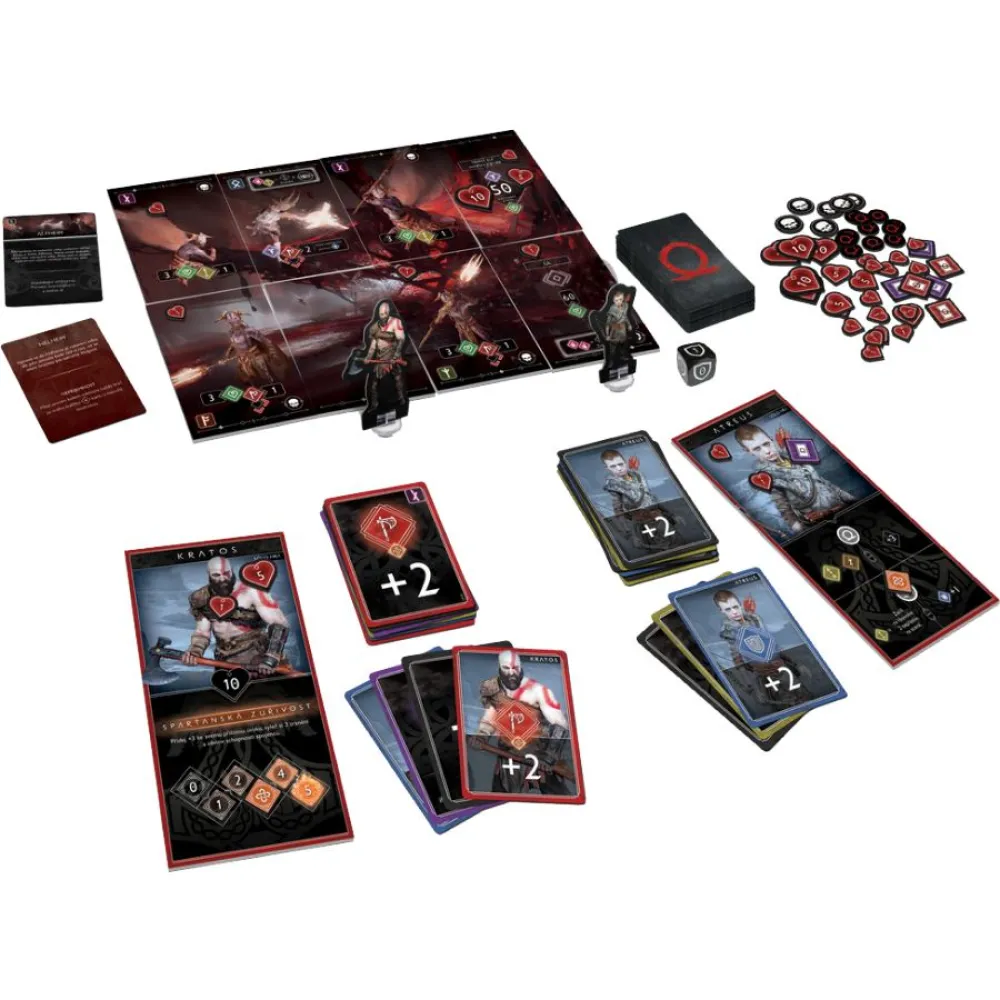 God of War - karetní hra - česky