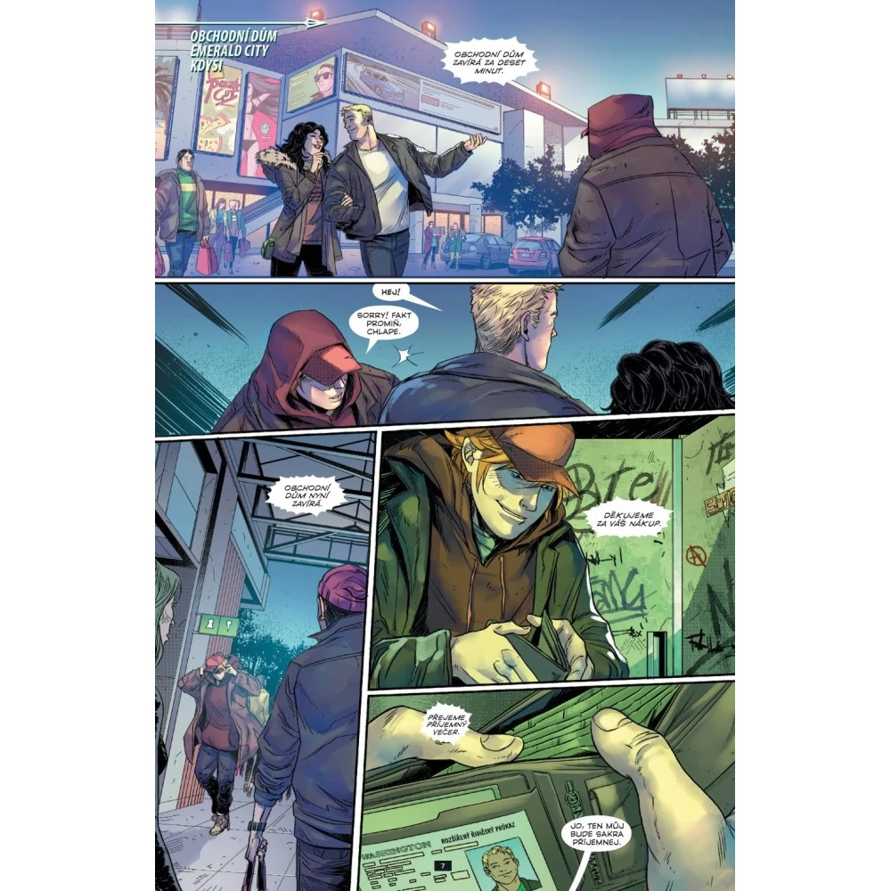 Green Arrow 4: Město pod hvězdou (klasická obálka)