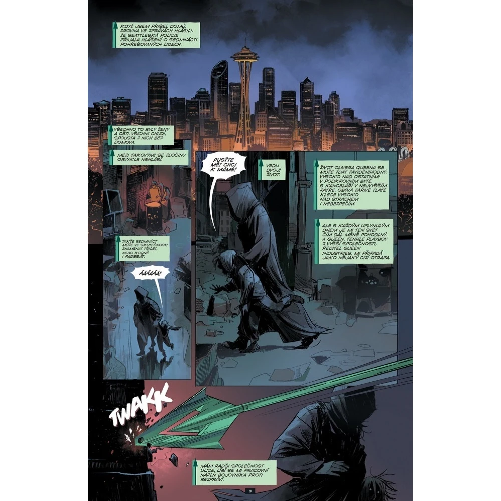Green Arrow: Smrt a život Olivera Queena