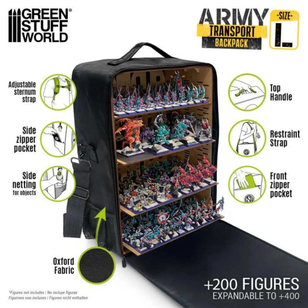 Green Stuff World: Army Transport Backpack - L