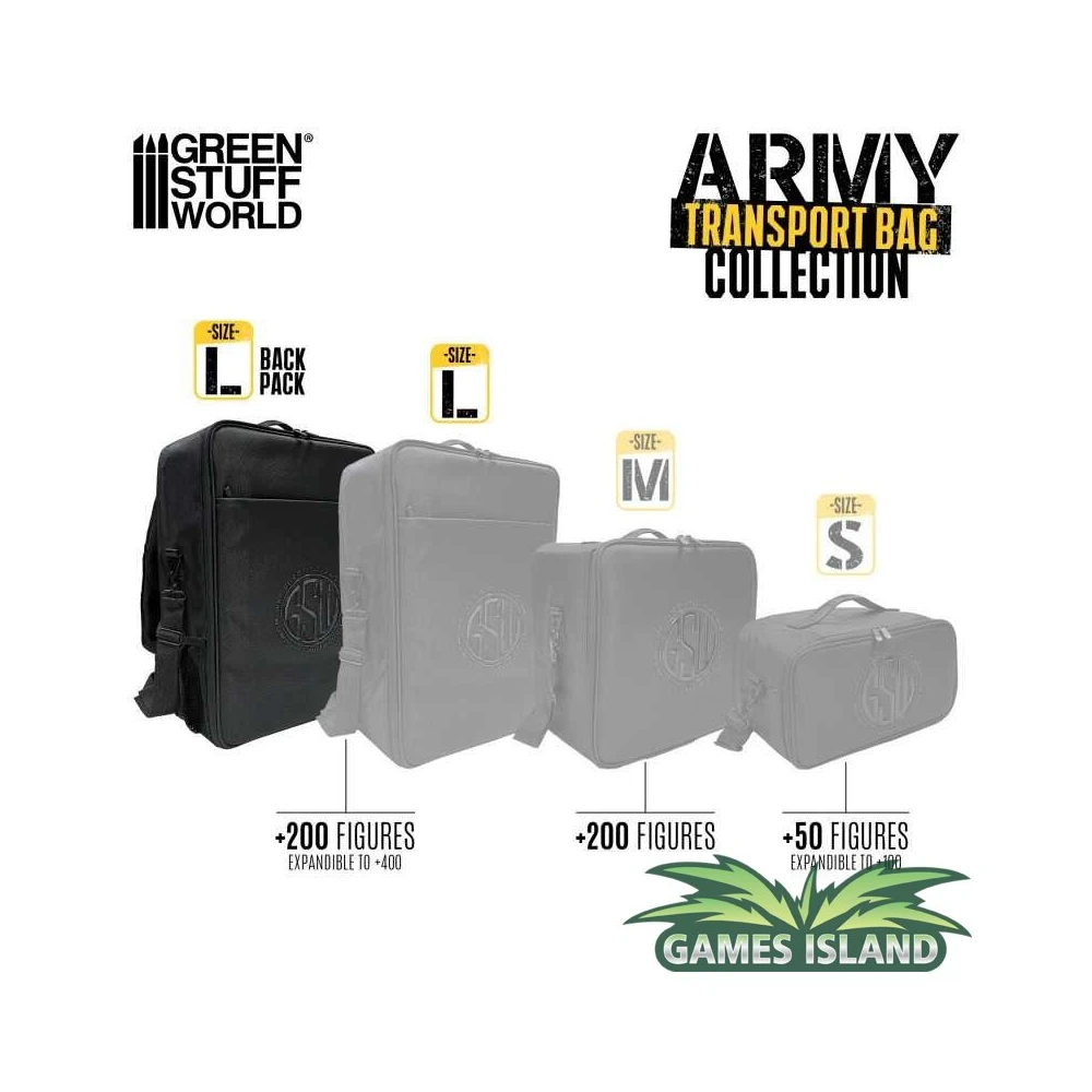 Green Stuff World: Army Transport Backpack - L