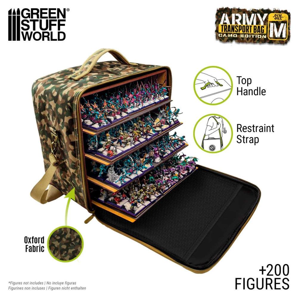 Green Stuff World: Army Transport Camouflage Backpack - M