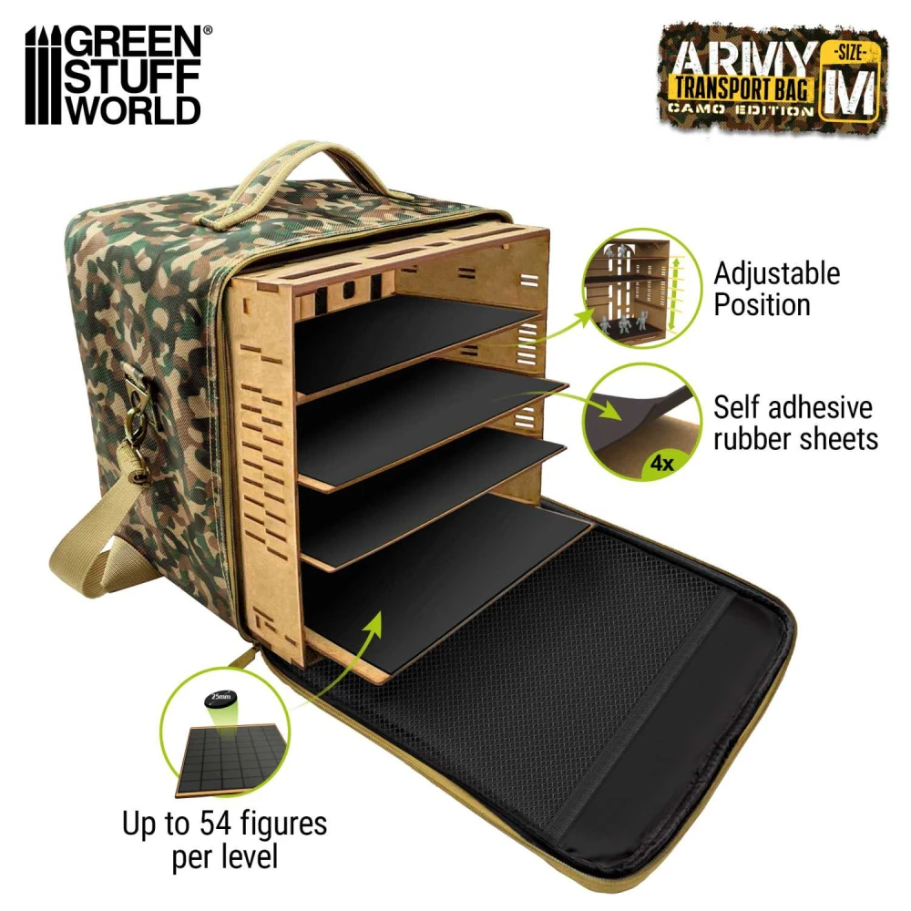 Green Stuff World: Army Transport Camouflage Backpack - M