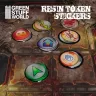 Green Stuff World: Resin Token Stickers (20mm), 54 pcs