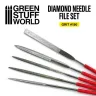 Green Stuff World: Diamond Needle File Set, 5 pcs