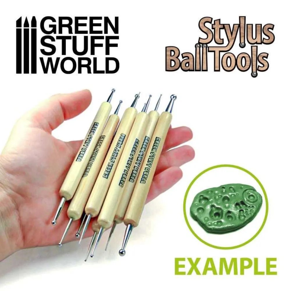 Green Stuff World: Sculpting Stylus Ball Tool Set