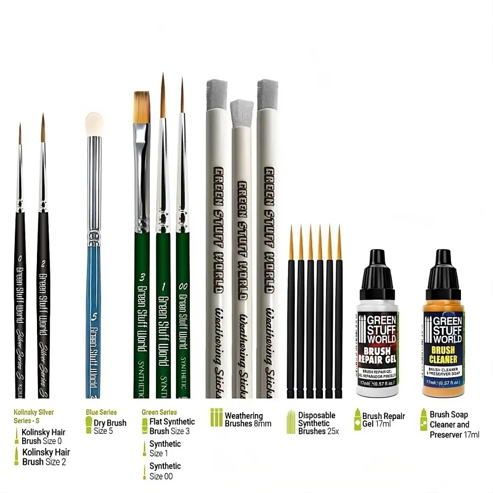 Green Stuff World: Starter Brush Set