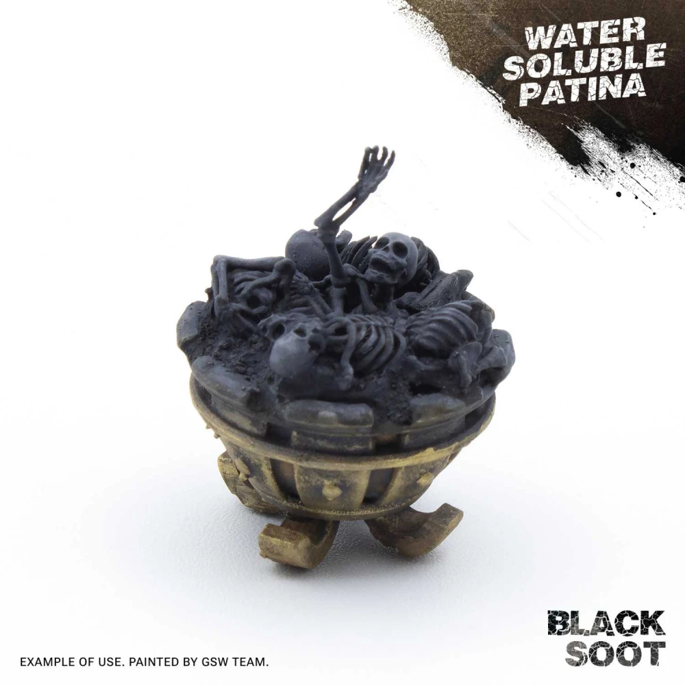 Green Stuff World: Water Soluble Patina - Black Soot