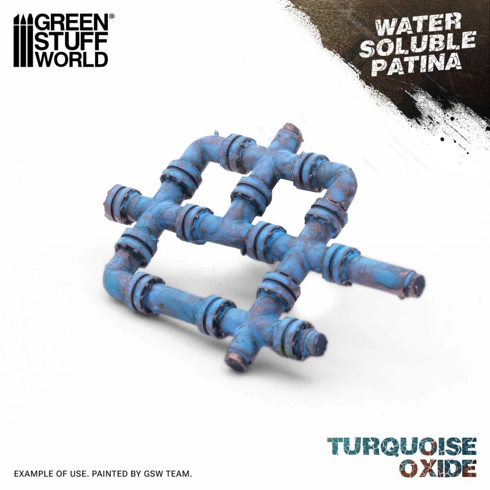 Green Stuff World: Water Soluble Patina - Turquoise oxide