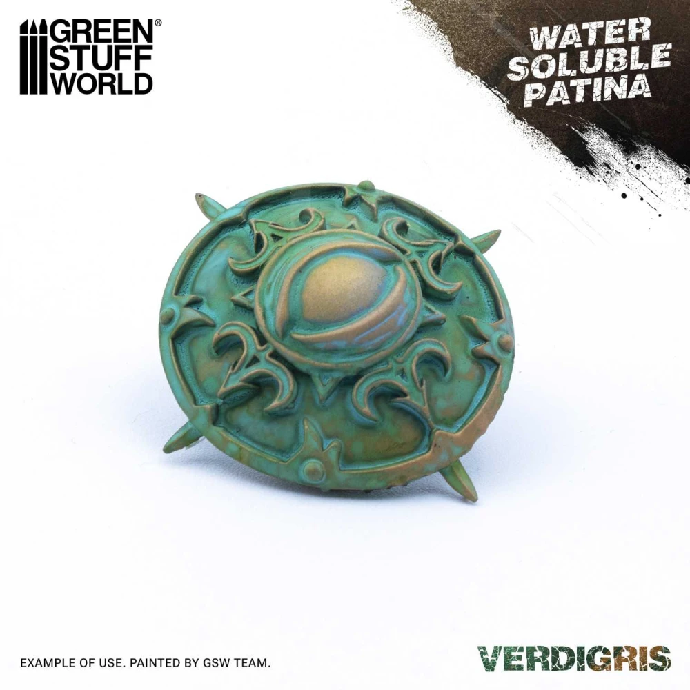 Green Stuff World: Water Soluble Patina - Verdigris