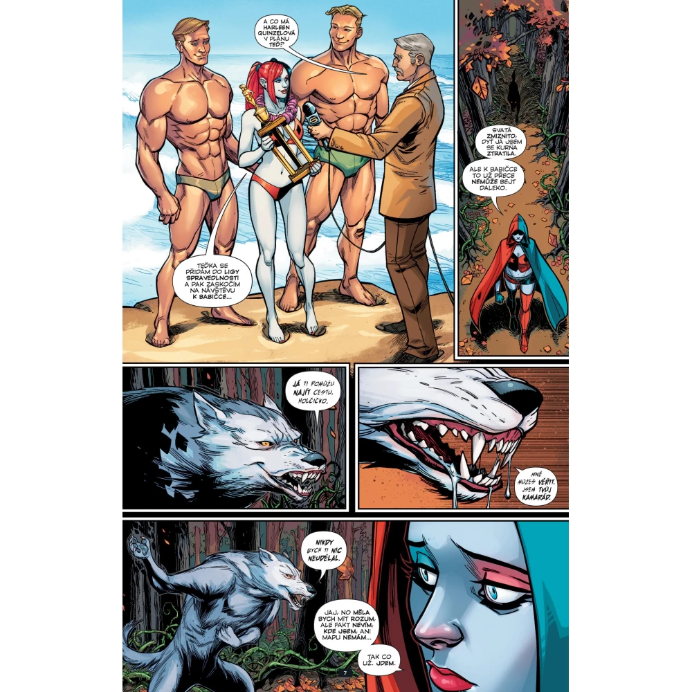 Harley Quinn 6: Černá, bílá a rudá až za ušima