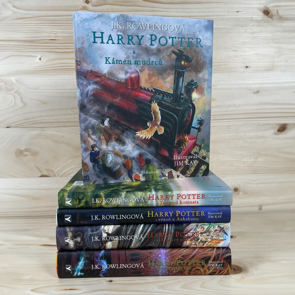 Harry Potter - Komplet ilustrovaných knih