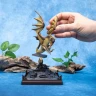 Harry Potter Magical Creatures - soška maďarského draka s tŕňovým chvostom