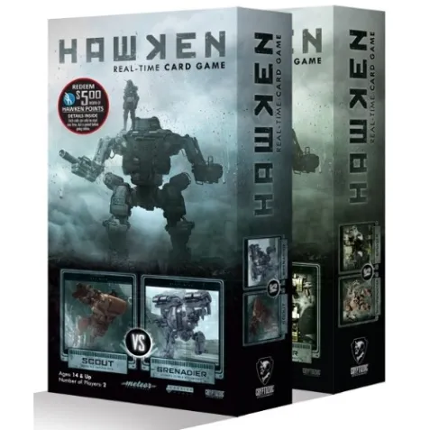 Hawken Real-Time Card Game: Sharpshooter vs. Bruiser