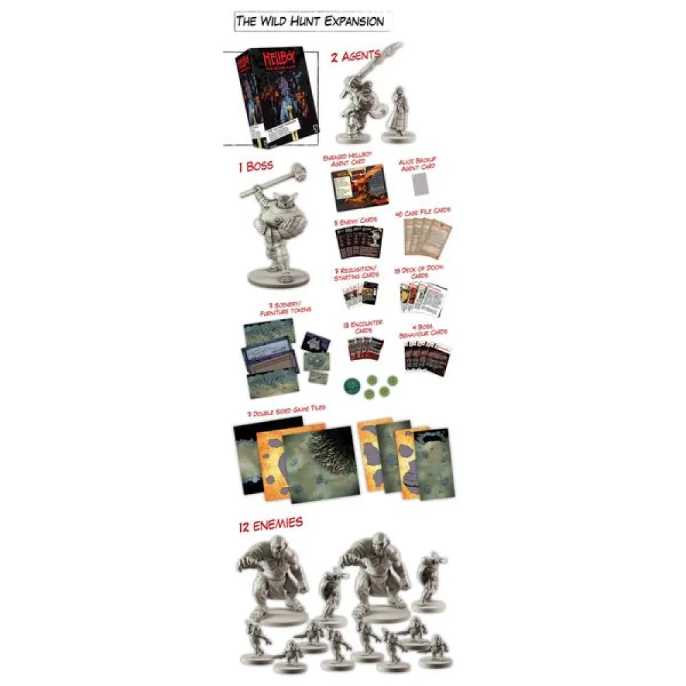 Hellboy: The Board Game - The Wild Hunt