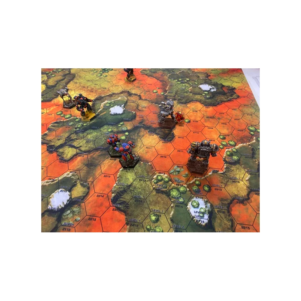 Herní podložka BattleTech: Tundra & Grasslands