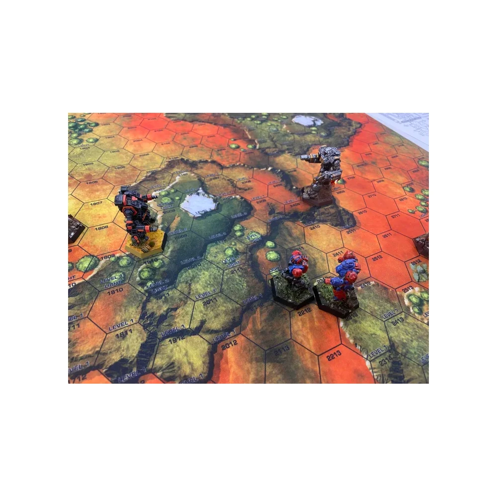 Herní podložka BattleTech: Tundra & Grasslands