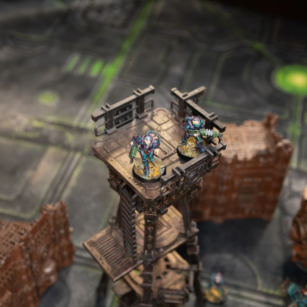 Spielmatte DeathWorld Tomb (Quadratraster), 112 x 152 cm
