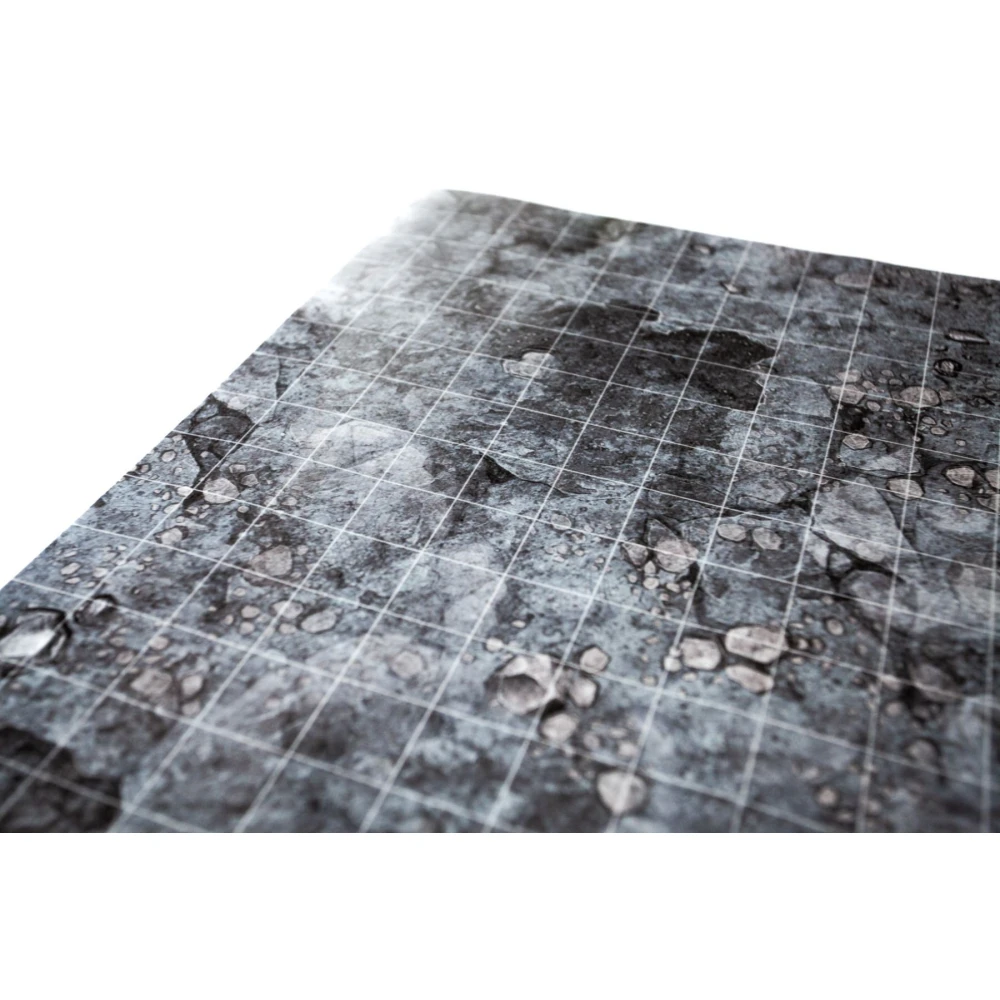 Spielmatte Dungeon (Quadratraster), 50 x 50 cm