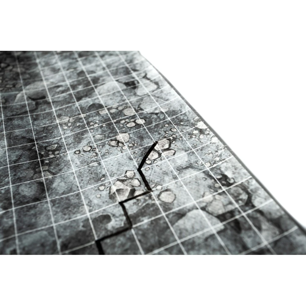 Spielmatte Dungeon (Quadratraster), 50 x 50 cm