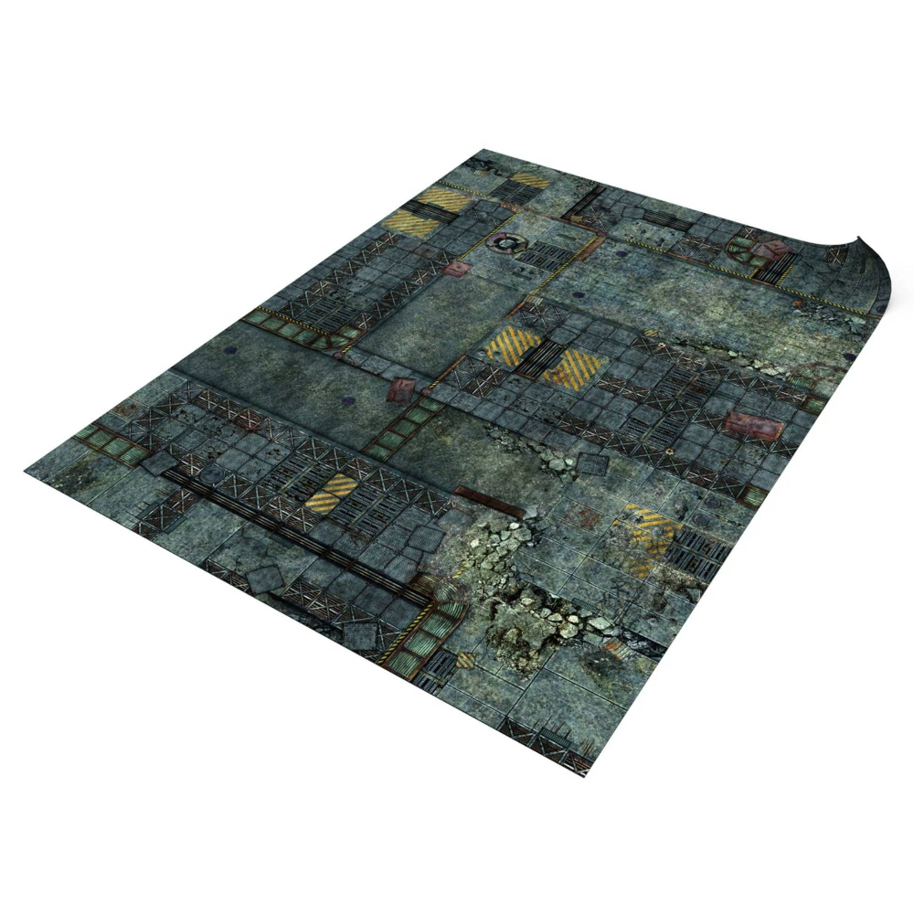 Spielmatte Fallen City (Quadratraster), 112 x 152 cm