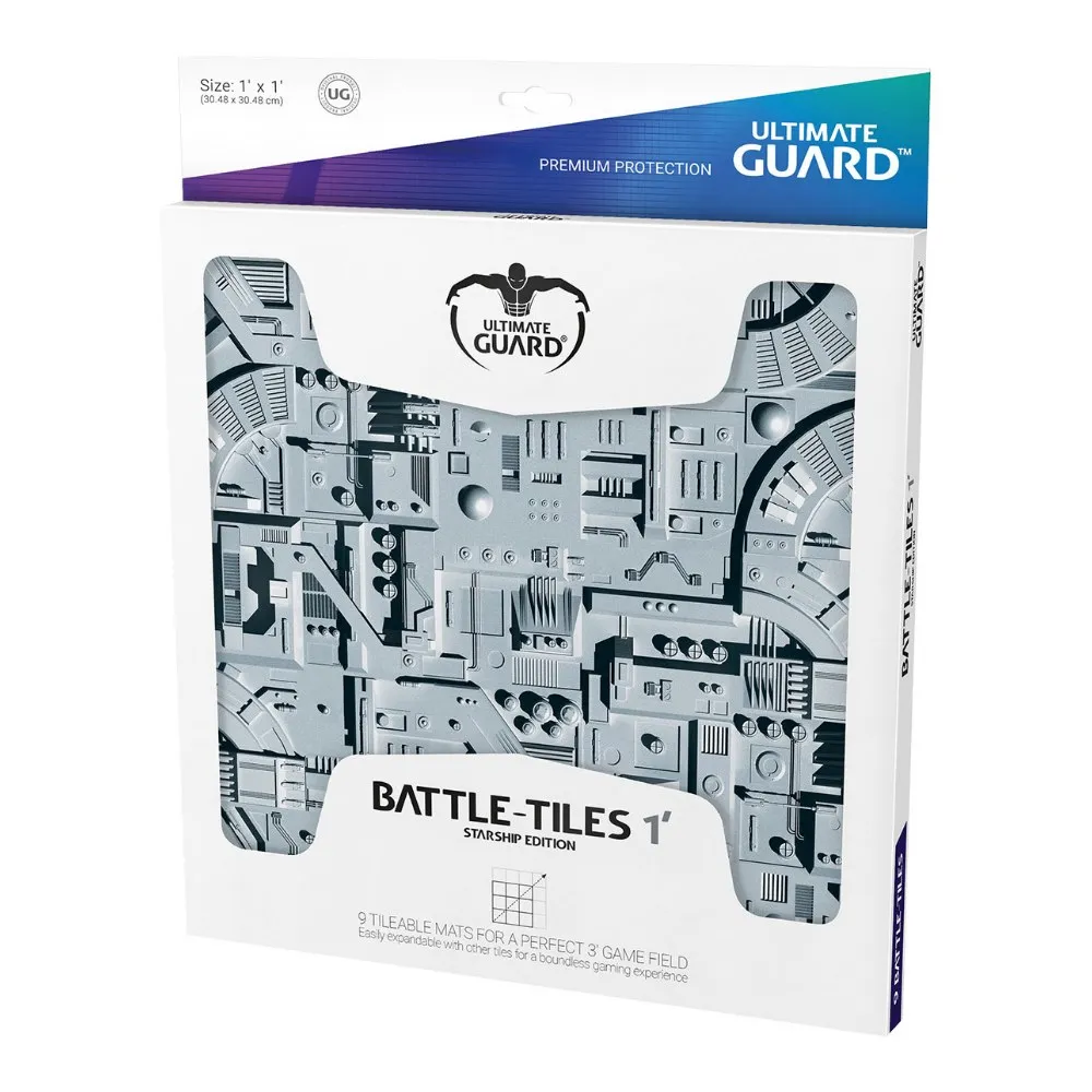 Ultimate Guard Battle-Tiles 1' Starship Gaming Tiles (9 pcs)