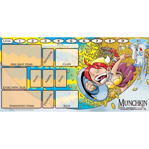 Munchkin: Flower Cashes In Playmat