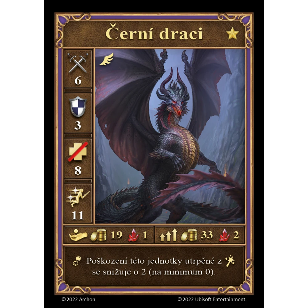 Heroes Of Might and Magic III Board Game - česky