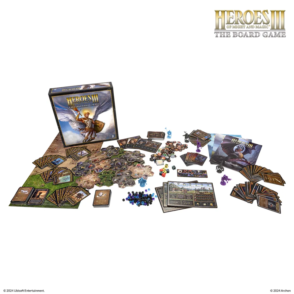 Heroes Of Might and Magic III Board Game - česky