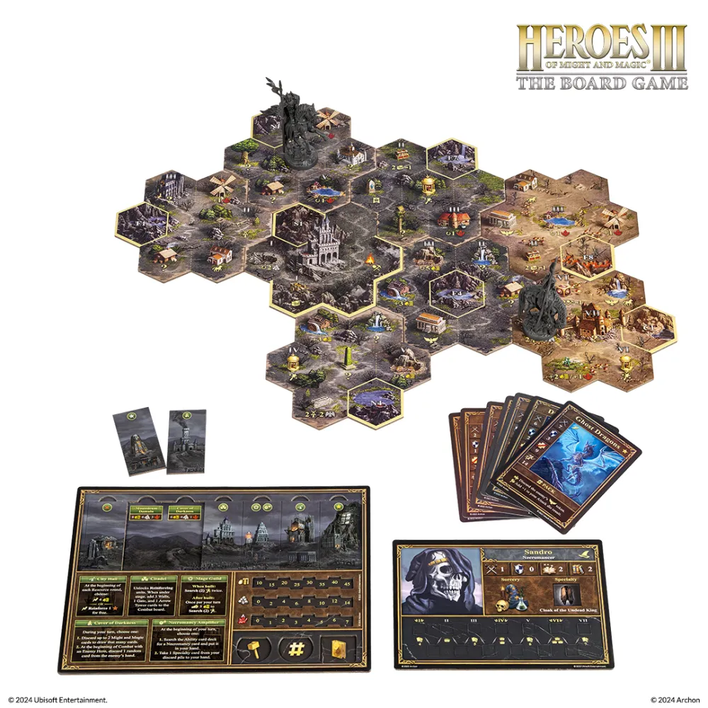 Heroes Of Might and Magic III Board Game - česky