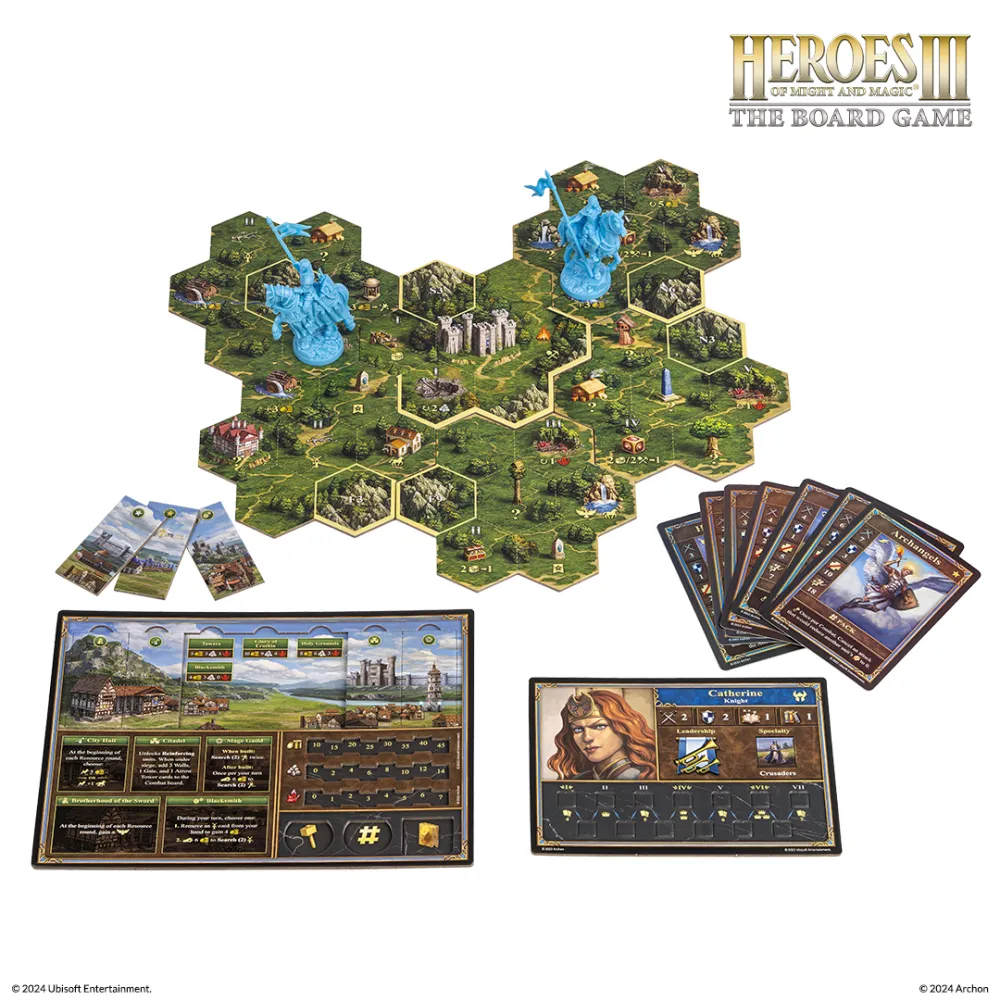 Heroes Of Might and Magic III Board Game - česky