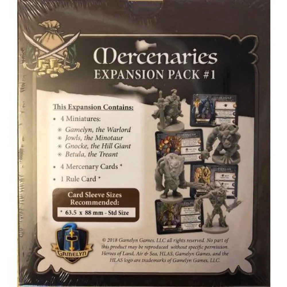 Heroes of Land, Air & Sea: Mercenary Pack 1
