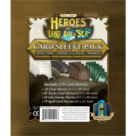 Heroes of Land, Air & Sea: Sada karetních obalů
